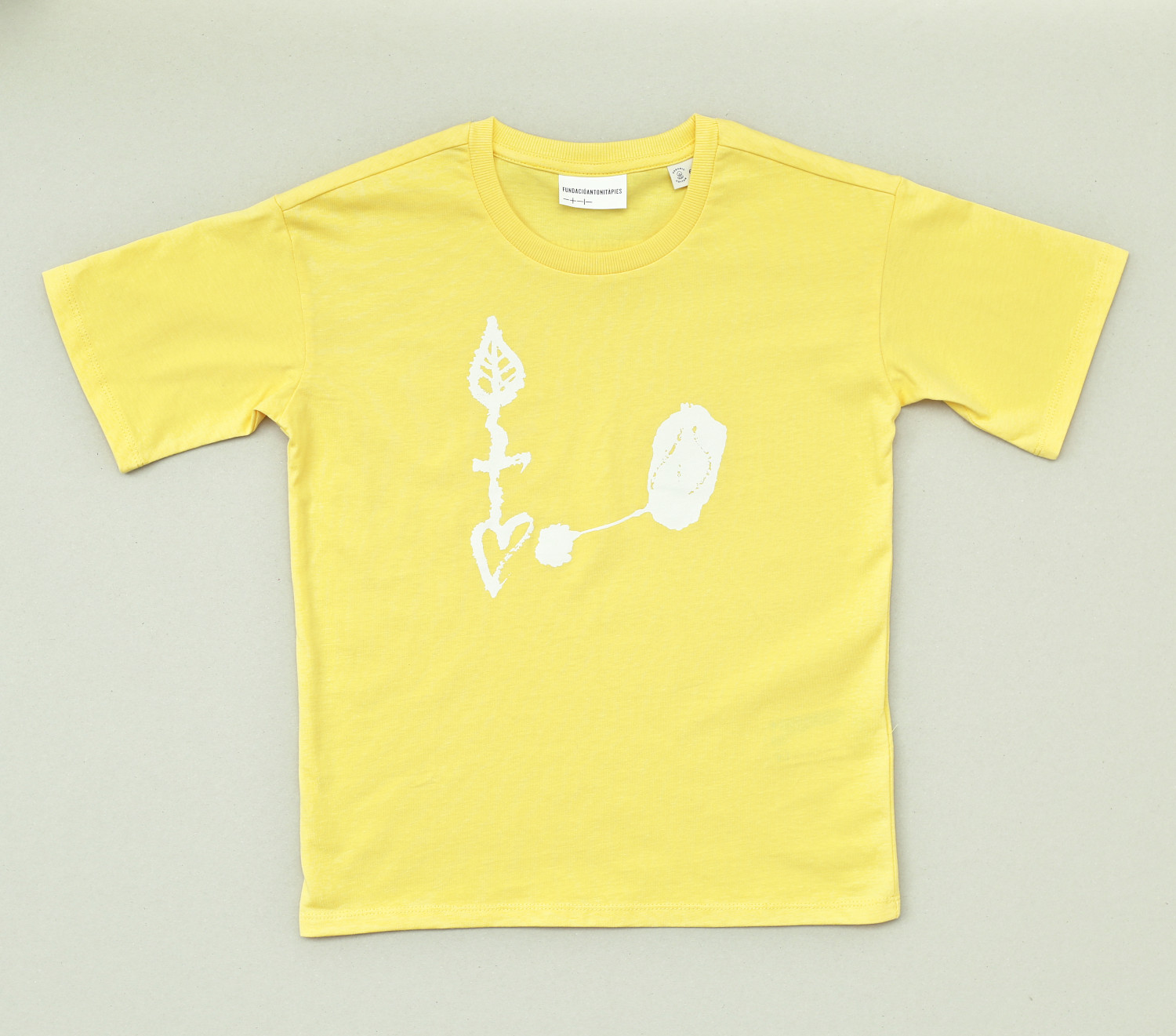 Camiseta amarilla niño/a - Fundació Antoni Tàpies